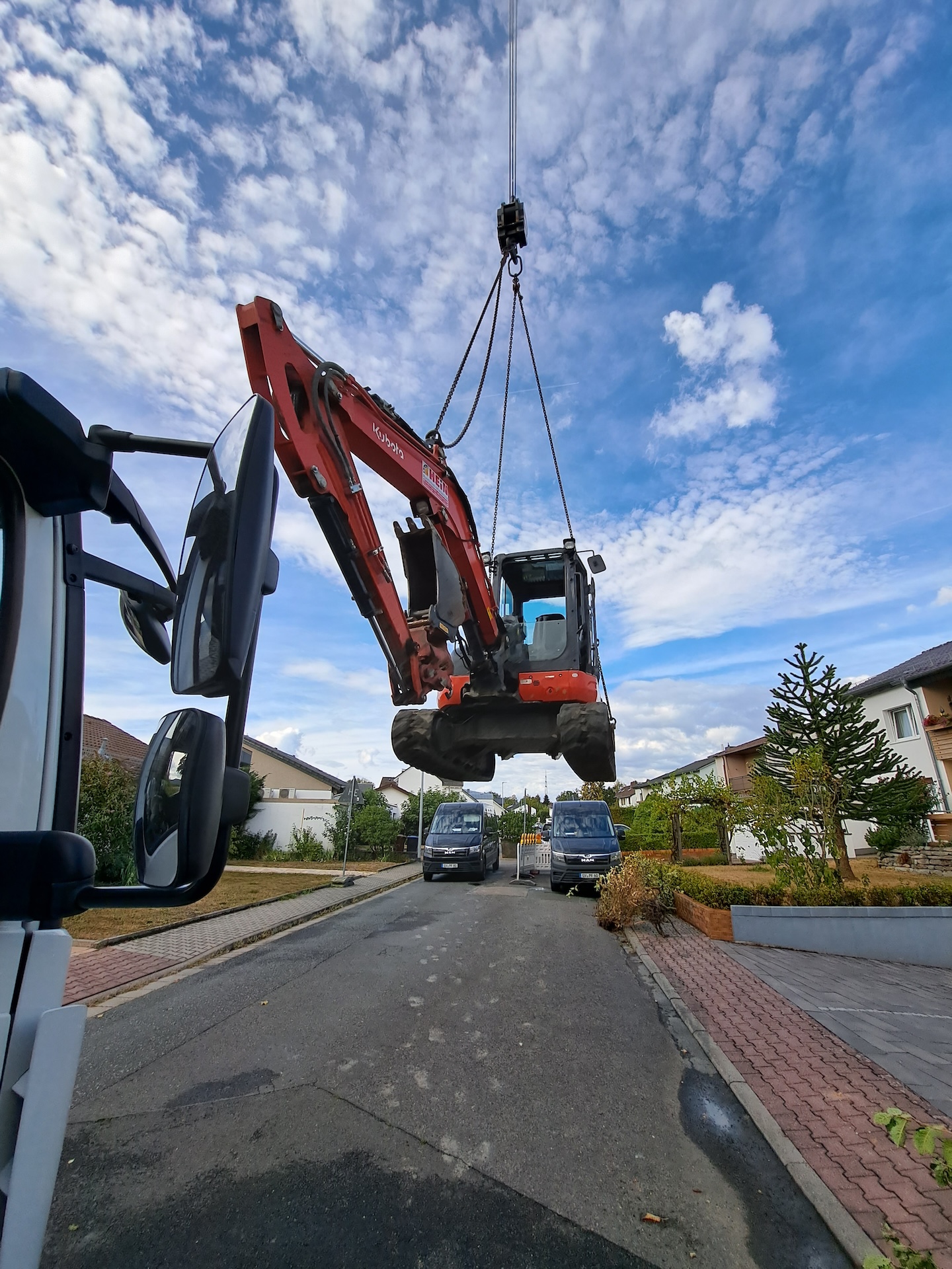 Erdbau und Kran Arbeiten in Waiblingen